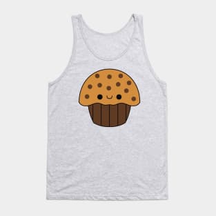 Cute Kawaii Chocolate Chip Muffin Tank Top